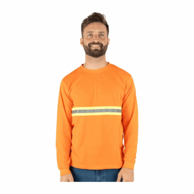 Camiseta Manga Larga Con Reflectivo AE